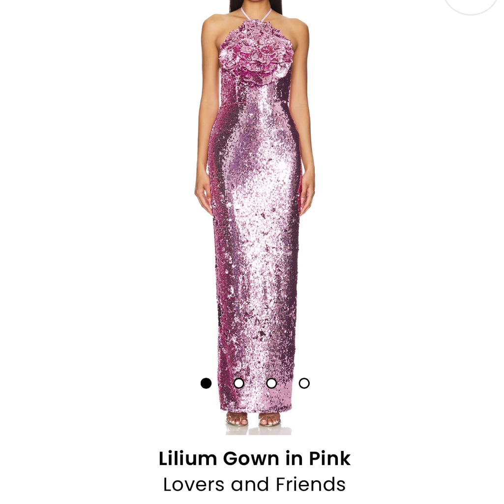 Pink Xs Lover And Friends Dress